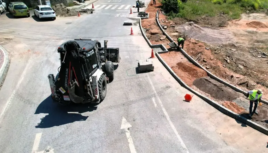 Kocaeli Başiskele’de trafik akışına yeni dokunuşlar