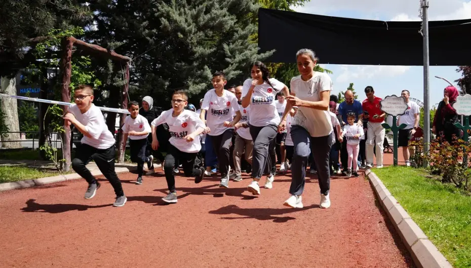 Ankara Keçiören’de engelsiz spor heyecanı
