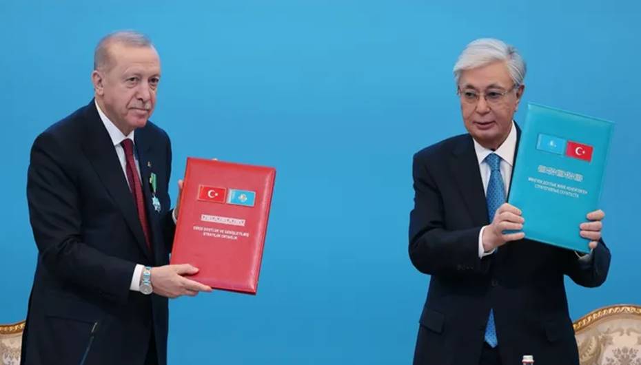 Türkiye ile Kazakistan arasında 13 anlaşma imzalandı