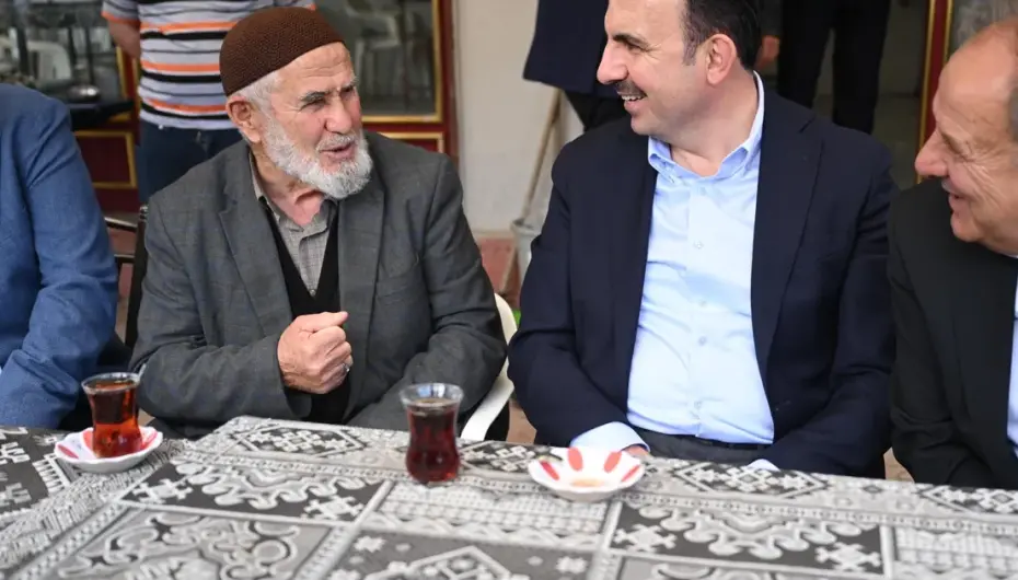 Konya'da Başkan Altay Sarayönü’nde vatandaşlarla buluştu
