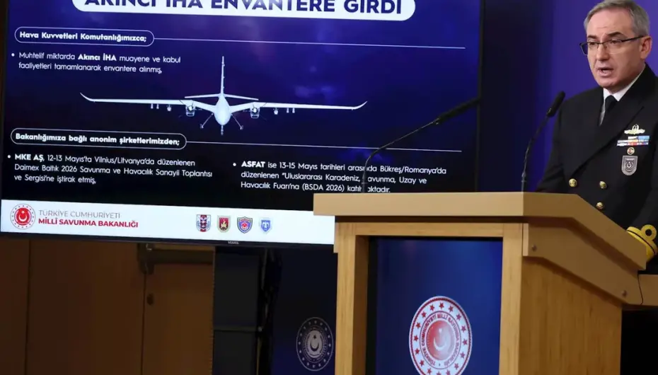AKINCI İHA envantere girdi