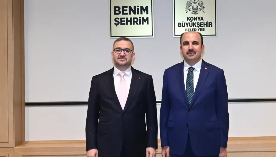 Merkez Bankası'ndan Konya Büyükşehir'e ziyaret