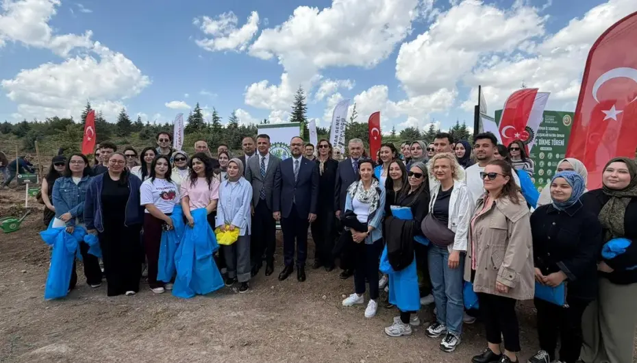 Ankara’da medya emekçileri hatıra ormanı oluşturuldu