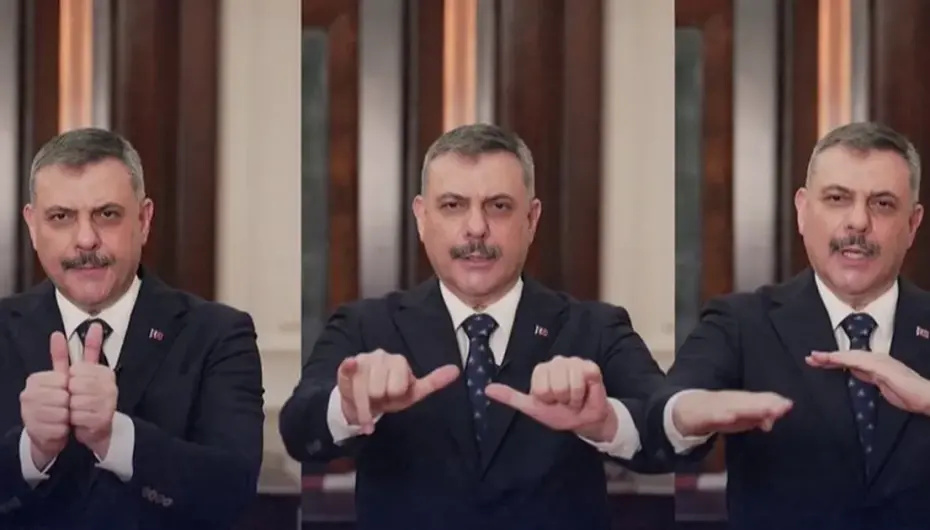 Bakan Çiftçi’den özel işaret dilli mesaj: 'Birlikte aynı milletin fertleriyiz'