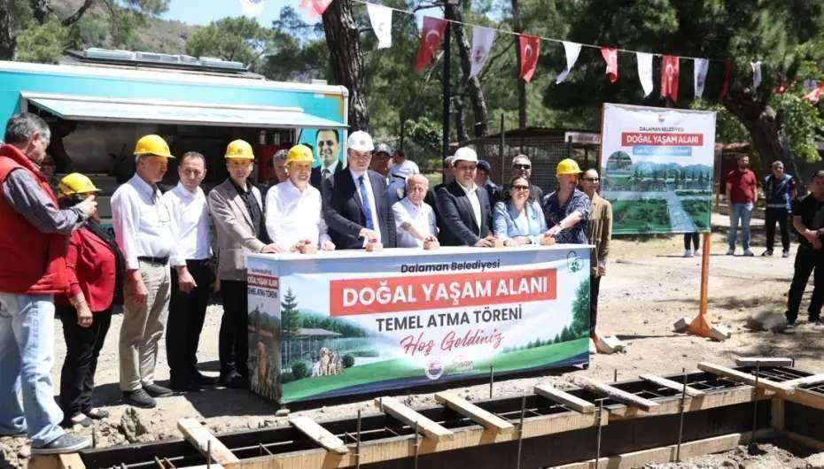 Muğla Dalaman’da Doğal Yaşam Alanı temeli atıldı