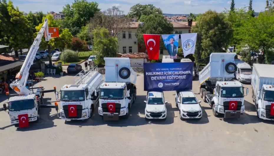 Muğla'da Milas Belediyesi araç filosunu güçlendiriyor