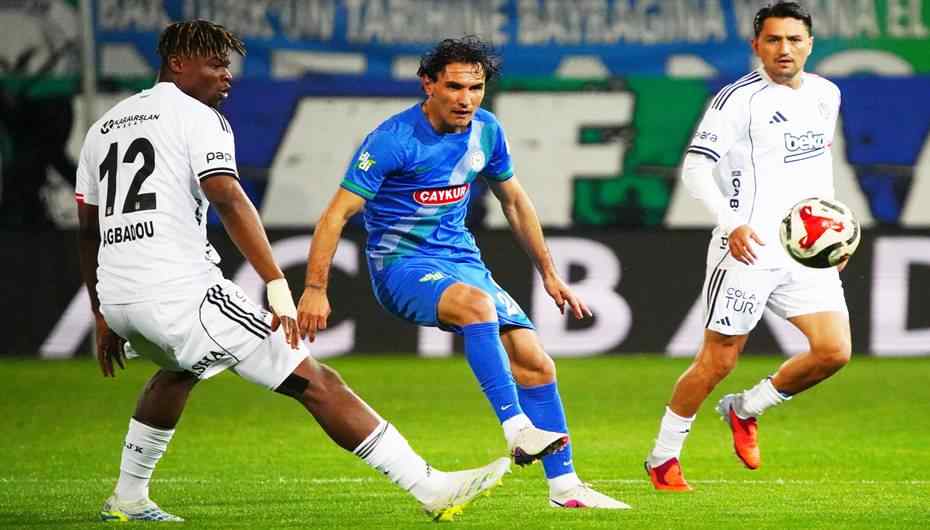 Çaykur Rizespor 2-2 Beşiktaş (Maç Sonucu)