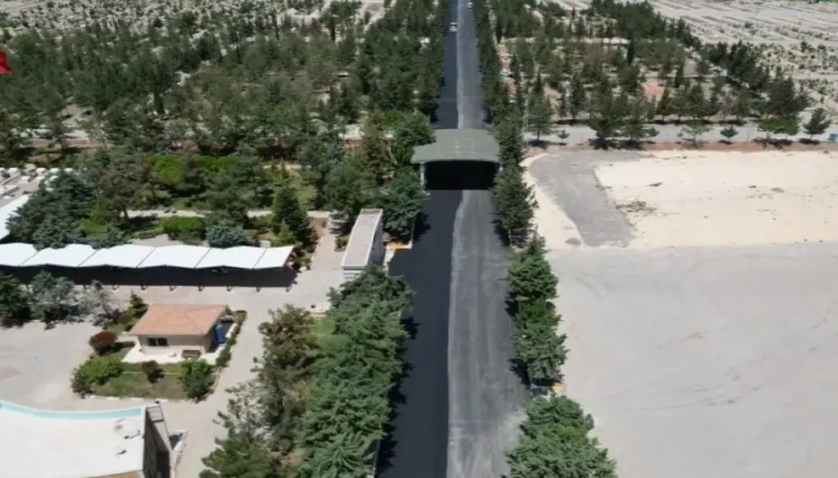 Yeni Asri Aile Mezarlığı’nda ulaşım konforu artırıldı