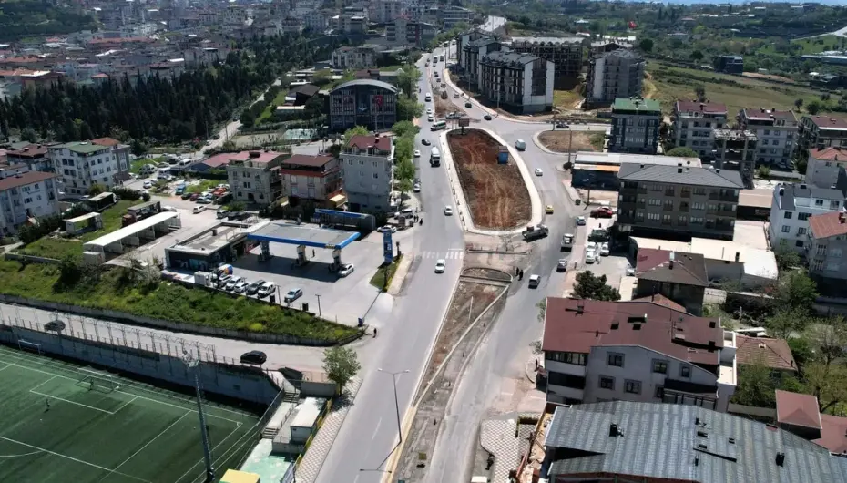 Büyükşehir’den örnek bir kavşak düzenlemesi daha