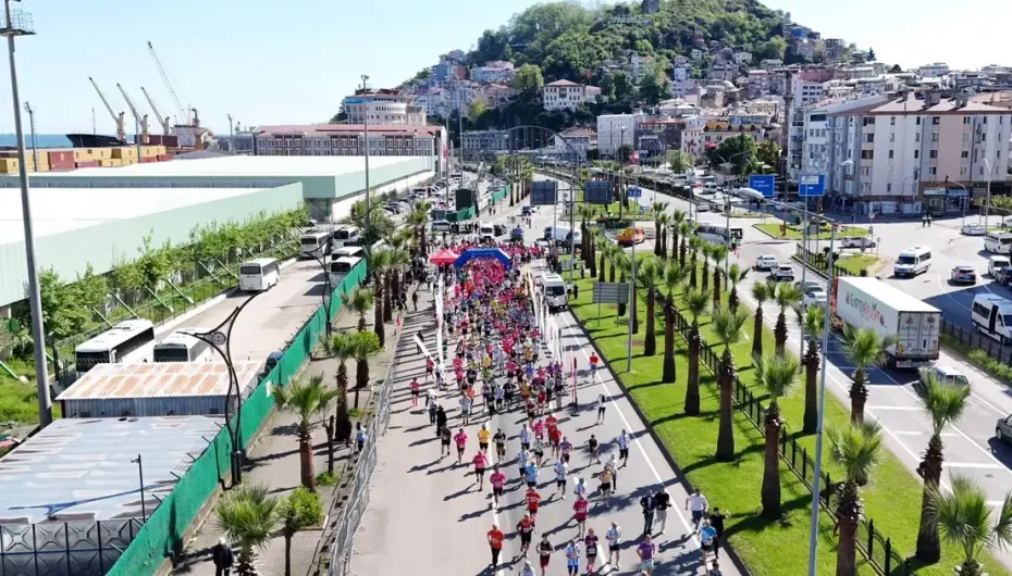 Giresun’da Yarı Maraton coşkusu