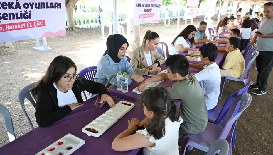 Mersin’de Akıl ve Zekâ Oyunları Şenliği düzenlendi