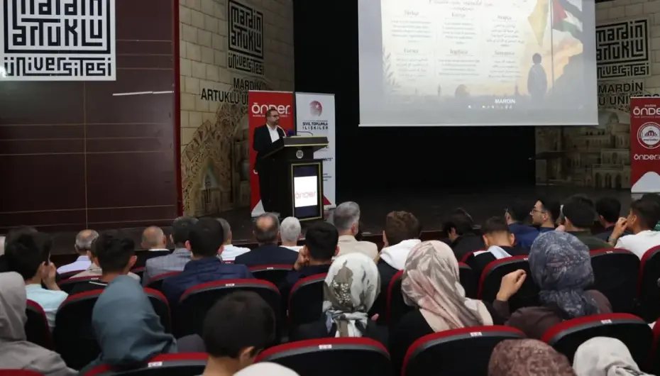 Mardin’de Gazze temalı 6 dilde şiir dinletisi