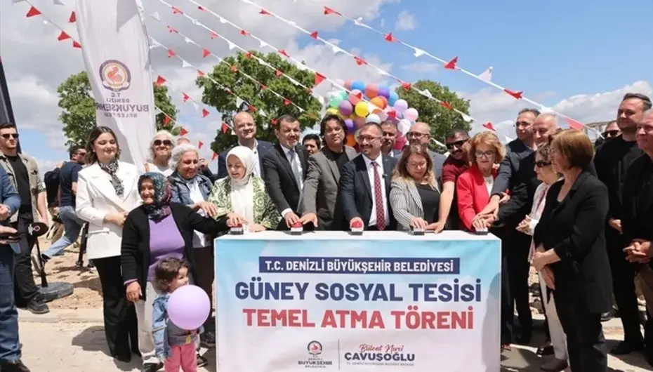 Denizli Güney’de yeni yaşam merkezinin temeli atıldı