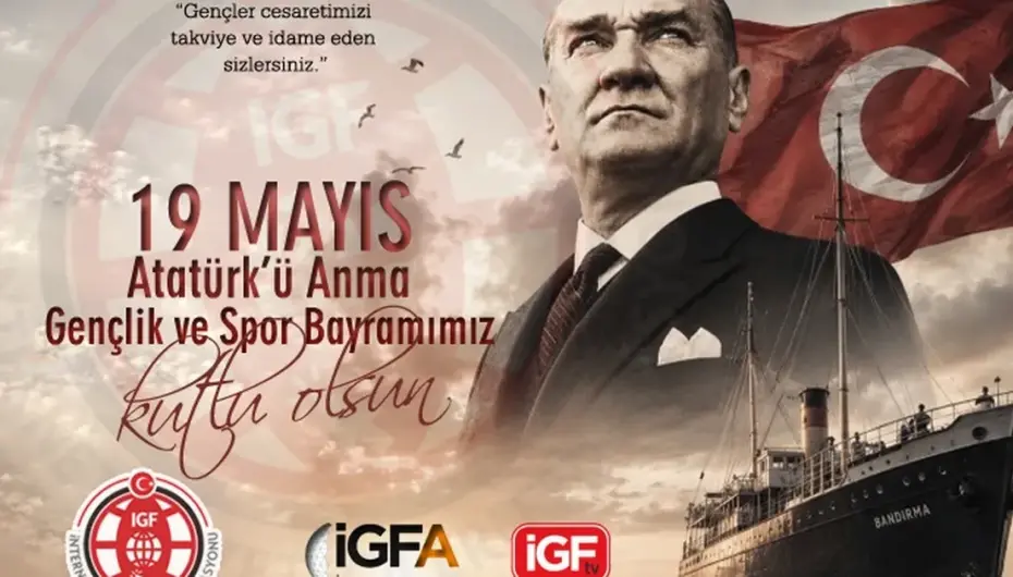 107 yıldır geleceğe ışık tutulan pusula... 19 Mayıs Atatürk'ü Anma Gençlik ve Spor Bayramımız kutlu olsun