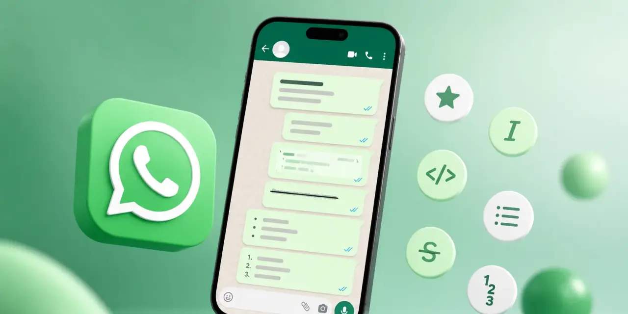 WhatsApp'ta yazı biçimlendirme nasıl yapılır? İşte detaylar..