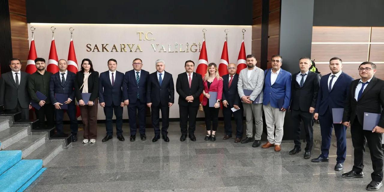 Sakarya'da geleceğin araç teknoloji eğitimlerini alan öğretmenler sertifikalandı