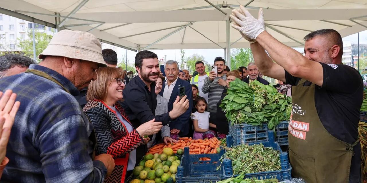 Gaziantep’te ‘Haydi Tarladan Sofraya’ pazarı hizmete başladı
