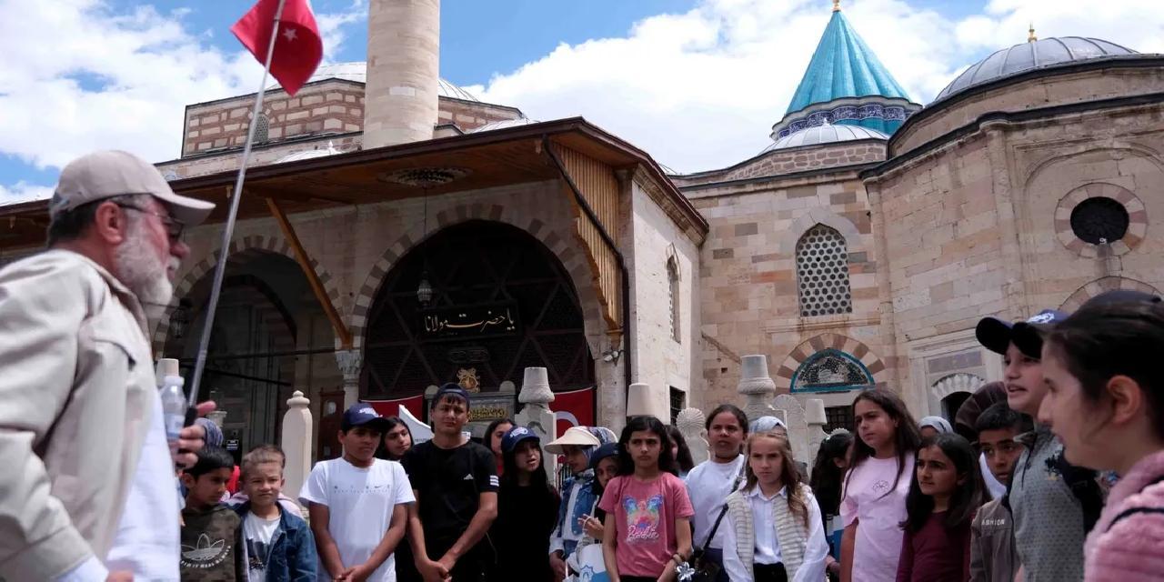 Konya Karatay'da 'Kitap Okuma Projesi' gezi ile ödüllendirildi