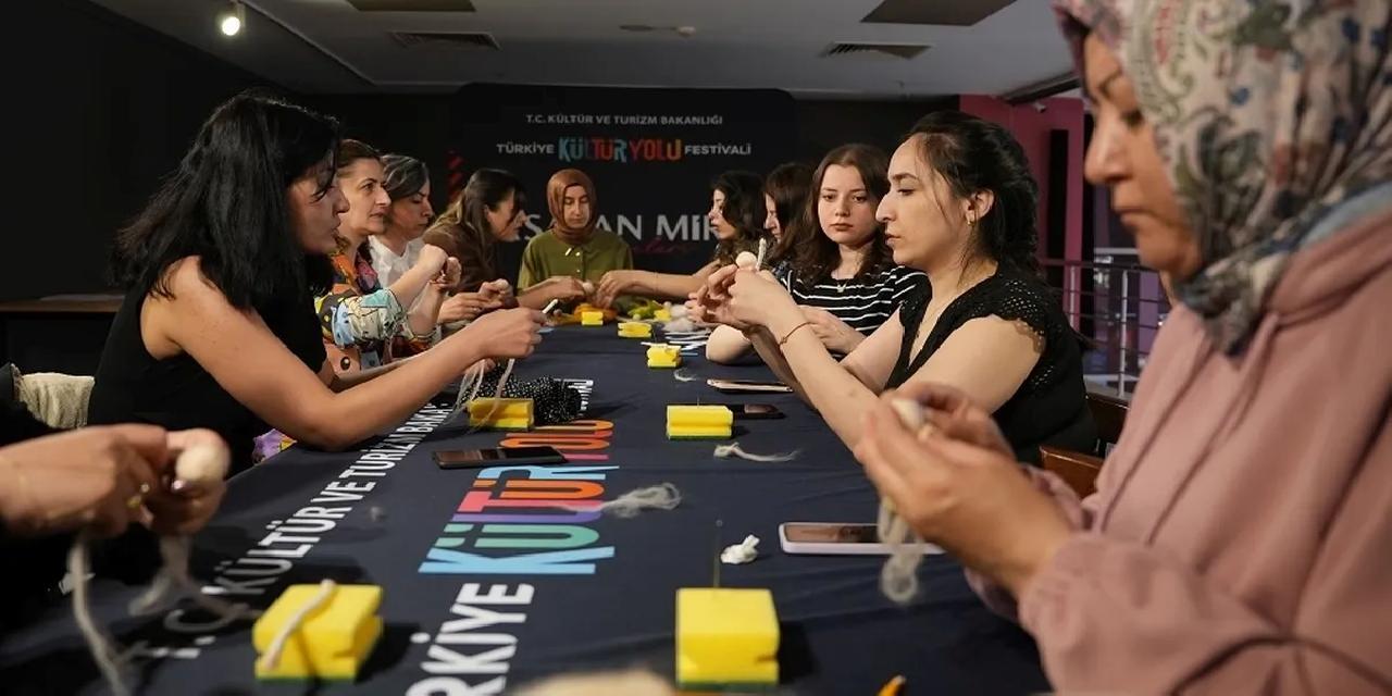Eskişehir Kültür Yolu'nda geleneksel el sanatları ilgisi