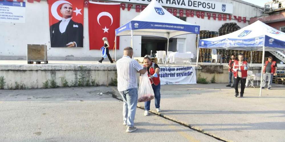 Ankara'da bayram dayanışması büyüyor
