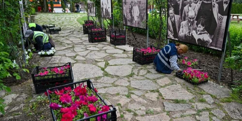 ABB'den yeşil alanlara yaz dokunuşu