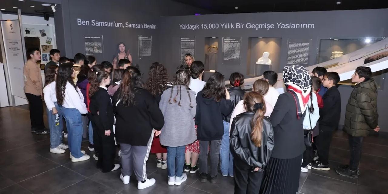 Samsun'da müzelere ziyaretçi akını