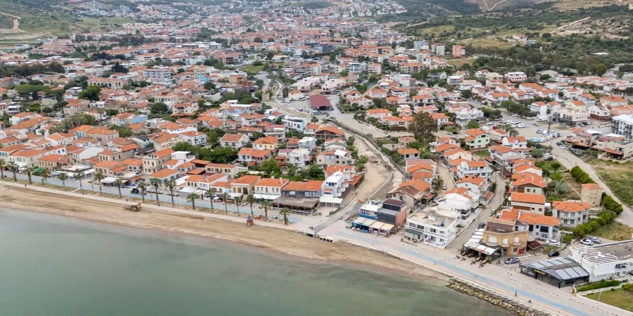 Yeni Foça’da tarihi dere yatağı güçlendiriliyor