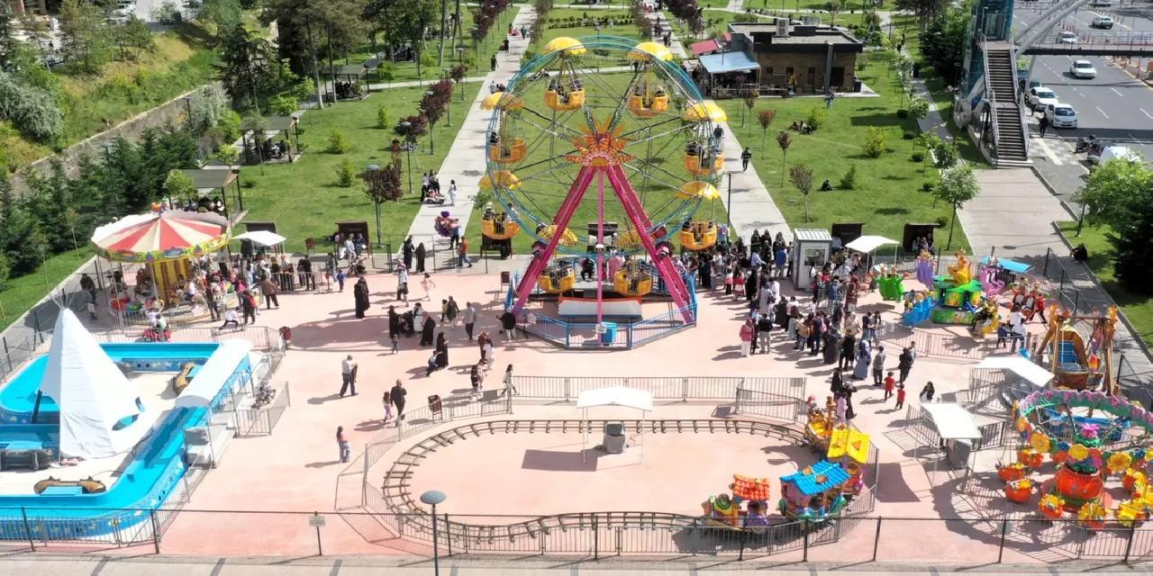 Keçiören'de bayram coşkusu dolu dolu yaşandı