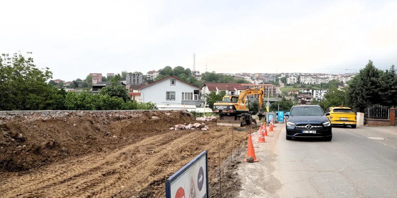 Başiskele’de Selahattin Eyyubi Caddesi genişliyor