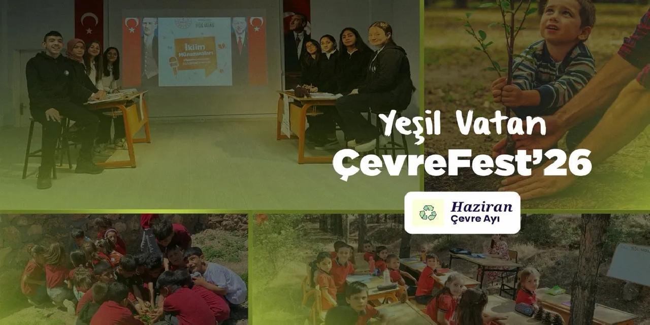 Okullarda Haziran teması 'Çevre'