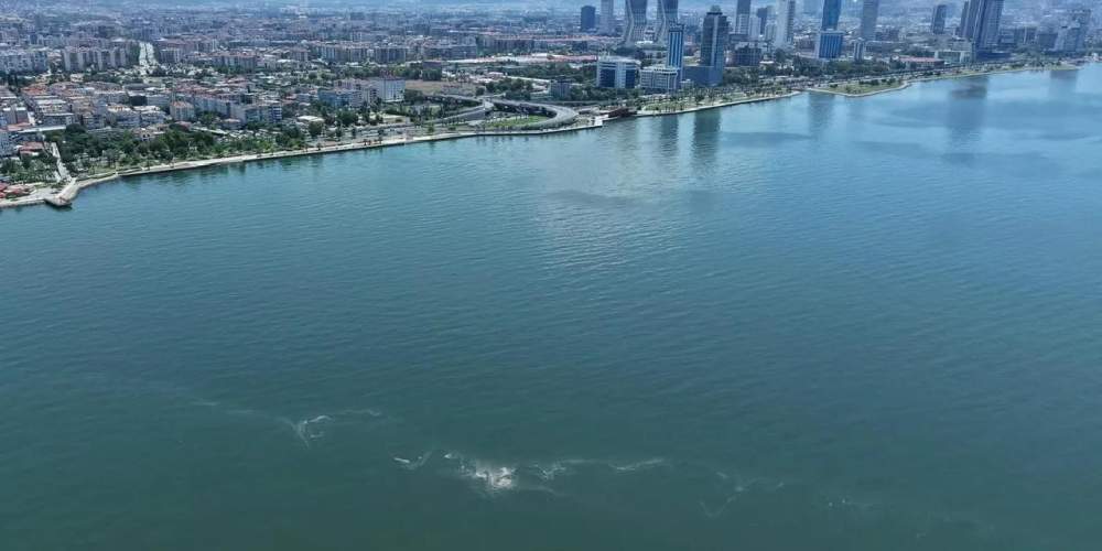 İzmir Körfezi’nde 14’üncü kirlilik tespiti