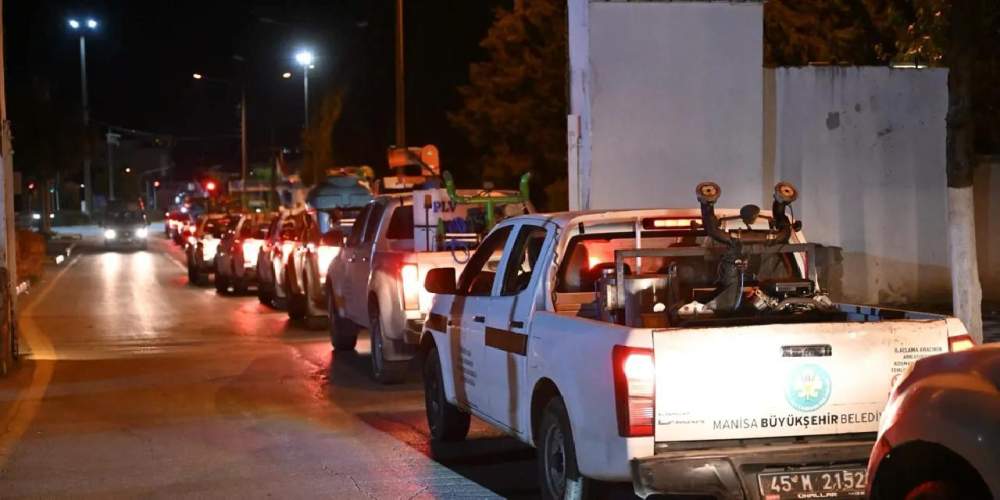 Manisa Büyükşehir’in vektörle mücadelesi sürüyor