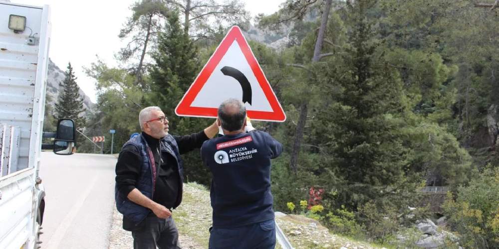 Antalya’da yayla yolları yenileniyor