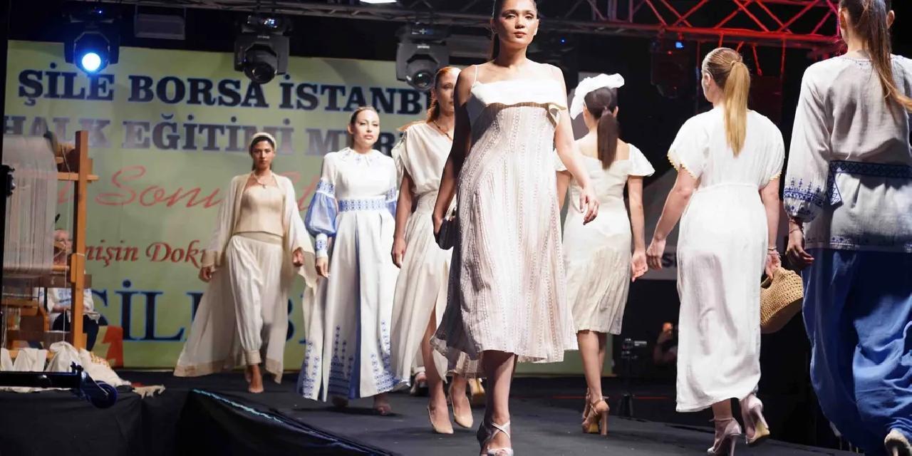 Şile Bezi podyuma çıktı... Gelenekten geleceğe moda şöleni