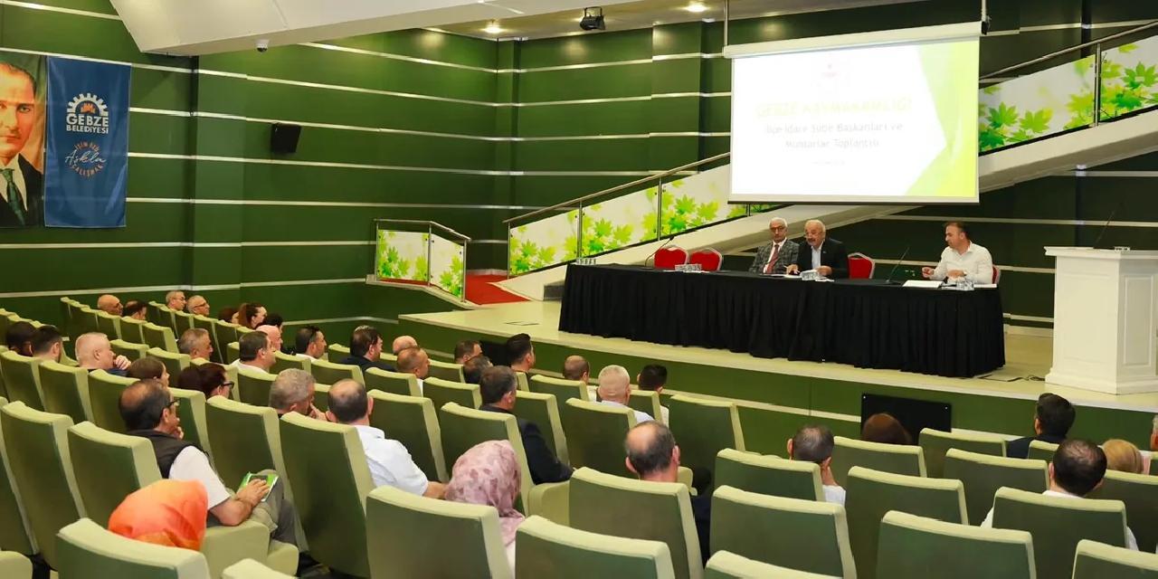 Gebze için ortak akıl buluşması