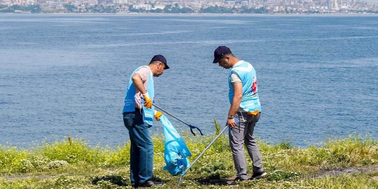 Beylikdüzü'nde özel kıyı temizliği