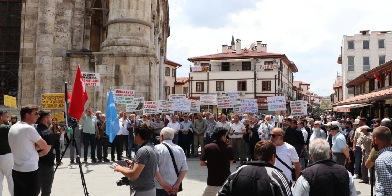 Konya’da MİLKO’dan Gazze için çağrı