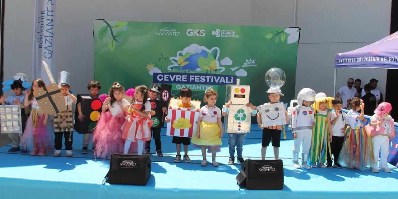 Çevre Festivali Gaziantep’te çocukları ve aileleri buluşturdu