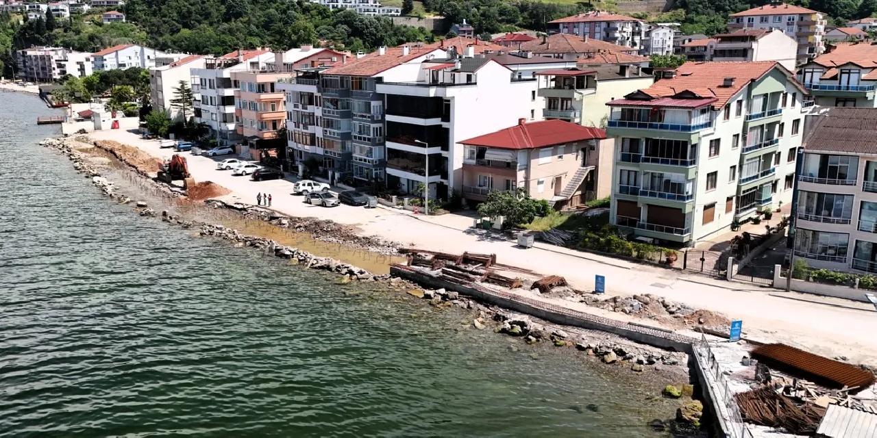 Kocaeli Ulaşlı’daki olası taşkın riskine dal kırıcı set!