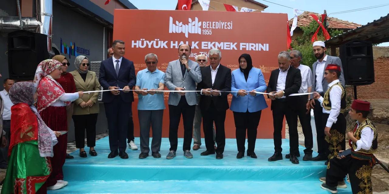 Konya'da Başkan Altay'dan Hüyük ve Derbent'e çıkarma