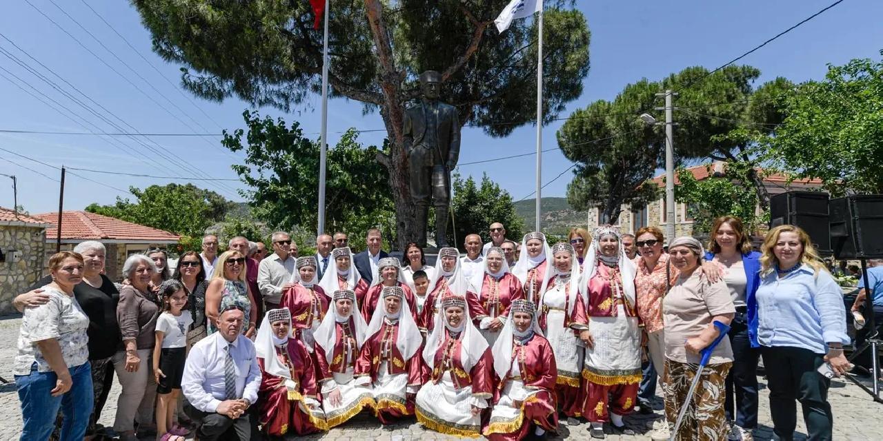 İzmir Büyükşehir'den Foça Yeniköy’de anlamlı açılış