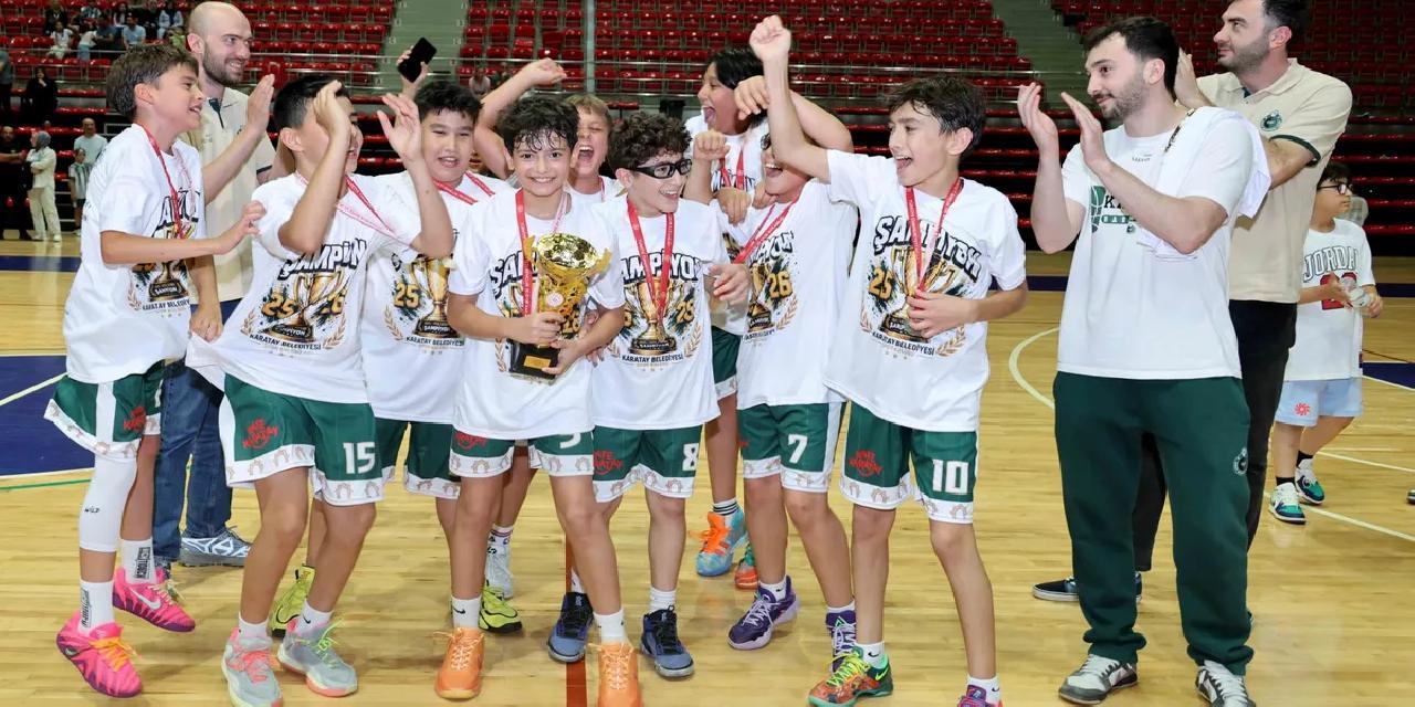 Karatay U12 A Takımı potada Konya Şampiyonu oldu