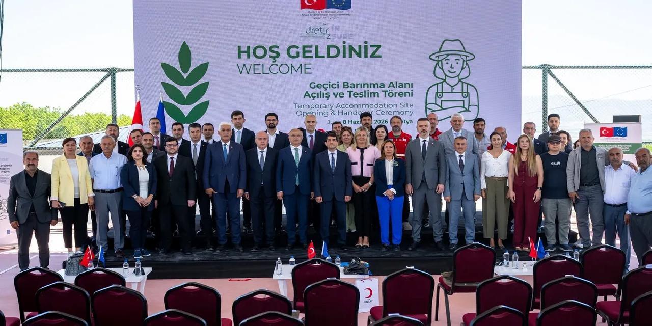 Malatya’da METİP Geçici Barınma Alanı açıldı