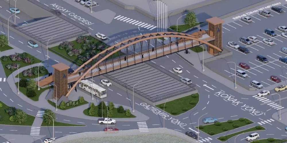 İzmir Gaziemir'de trafik ve yaya güvenliğine çifte çözüm