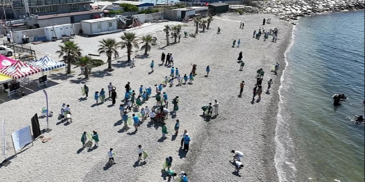 İstanbul Beylikdüzü'nde deniz dibi ve kıyı temizliği