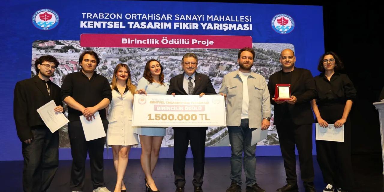 Trabzon’da ödüller sahiplerini buldu