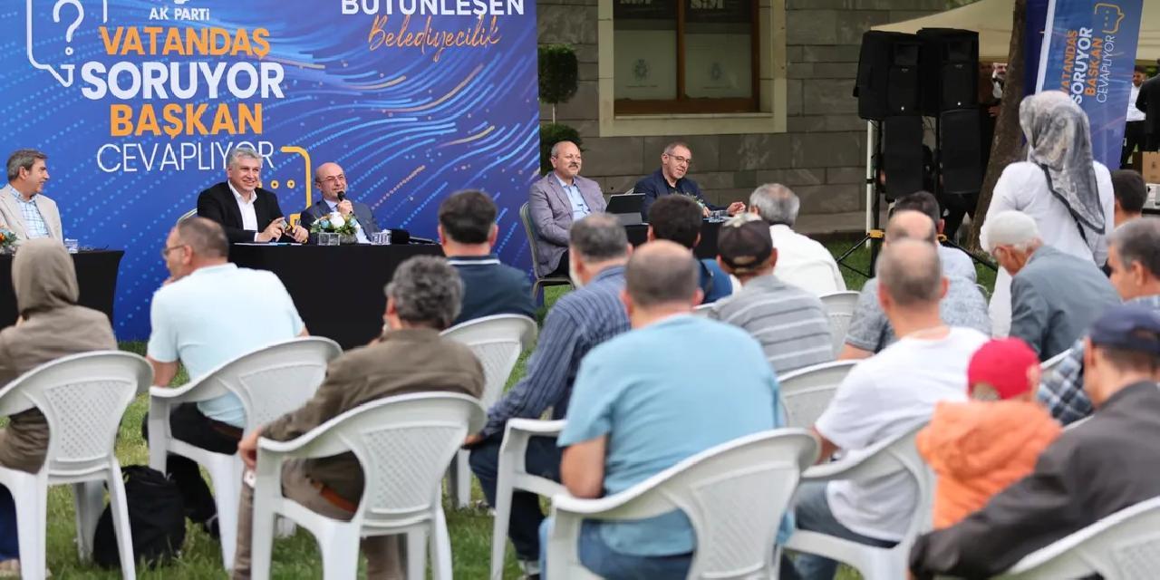 Konya Selçuklu’da Başkan Pekyatırmacı vatandaşlarla buluştu