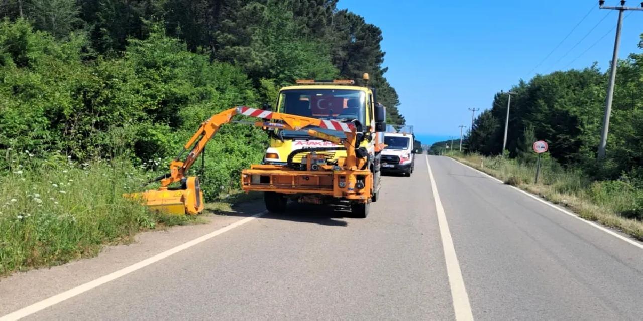 Kocaeli Kandıra’da yollar yaz sezonuna hazırlanıyor