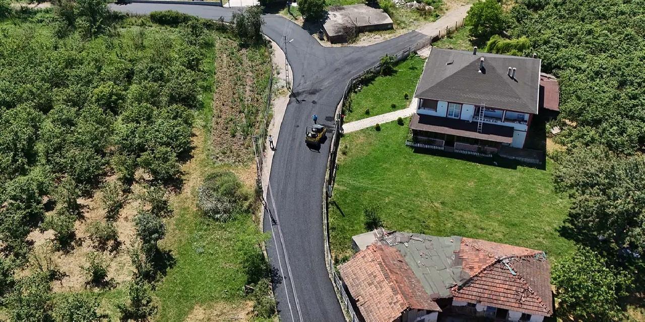 Sakarya Söğütlü’de 6 kilometrelik güzergâh güçlü koordinasyonla sil baştan