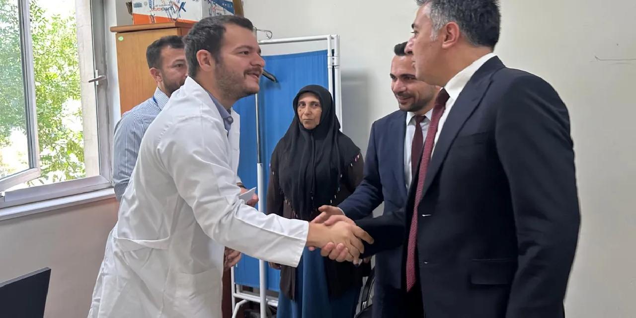 Batman Kozluk'ta sağlık hizmetlerine yakın mercek